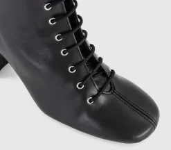 Ada Lace Up Block Heel Boots