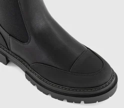 Adda Chunky Toe Cap Ankle Boots