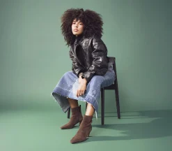 Addison Curve Heel Ankle Boots