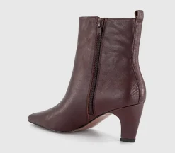 Addison Curve Heel Ankle Boots