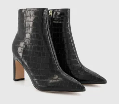 Adele Slim Heel Ankle Boots