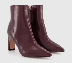 Adele Slim Heel Ankle Boots