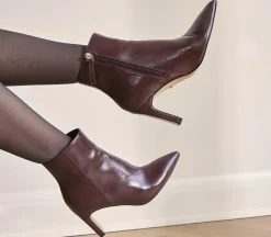 Adele Slim Heel Ankle Boots
