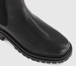 Adeline Square Toe Chelsea Boots