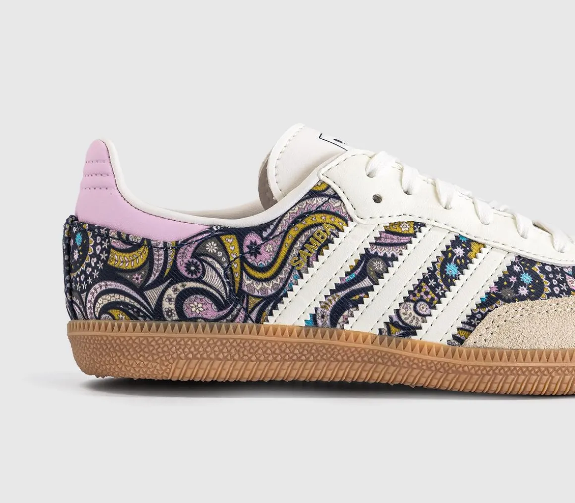 adidas x Liberty London Samba OG Youth Trainers