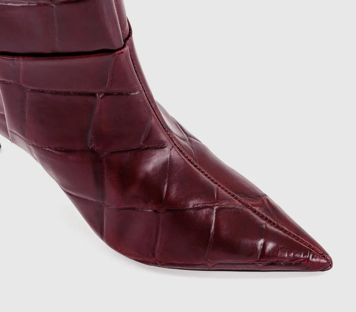 After Party Stiletto Ankle Boots