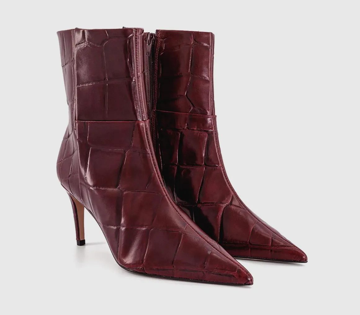 After Party Stiletto Ankle Boots