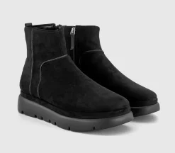 Agent Cleated Platform Ankle Boots