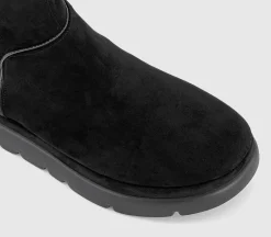 Agent Cleated Platform Ankle Boots