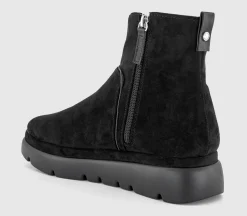 Agent Cleated Platform Ankle Boots