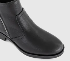 Agnes Side Zip Ankle Boots