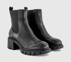Albany Heeled Platform Ankle Boots