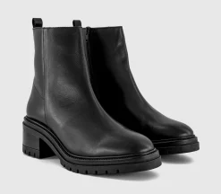 Aleena Chunky Block Heel Boots