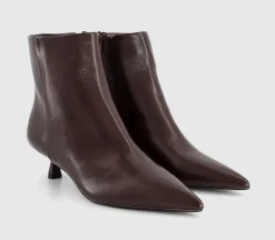 Alessia Kitten Heel Ankle Boots