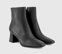 Alicia Block Heel Ankle Boots