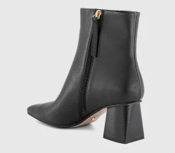 Alicia Block Heel Ankle Boots