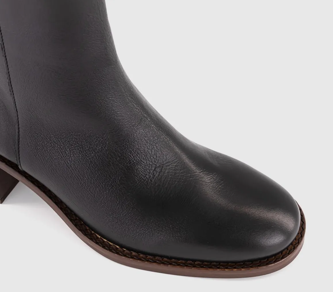 Alison Block Heel Ankle Boots