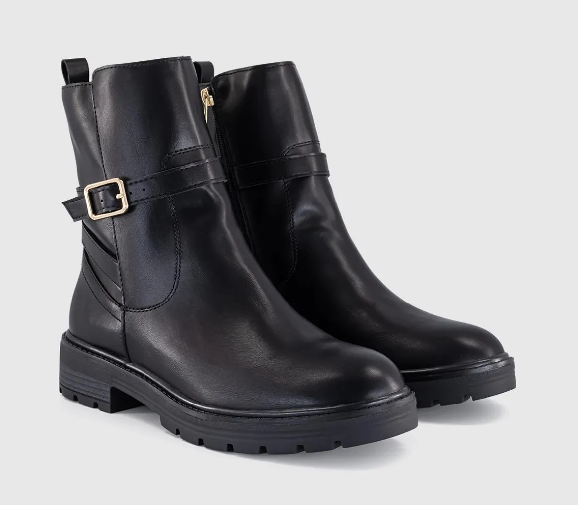 Alive Chunky Buckle Boots