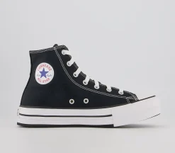 All Star Eva Lift Hi Junior Platform Trainers