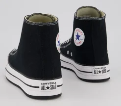 All Star Eva Lift Hi Junior Platform Trainers
