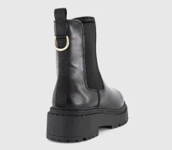 Amber Chunky Chelsea Ankle Boots