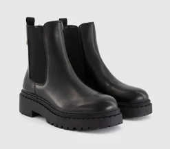 Amber Chunky Chelsea Ankle Boots