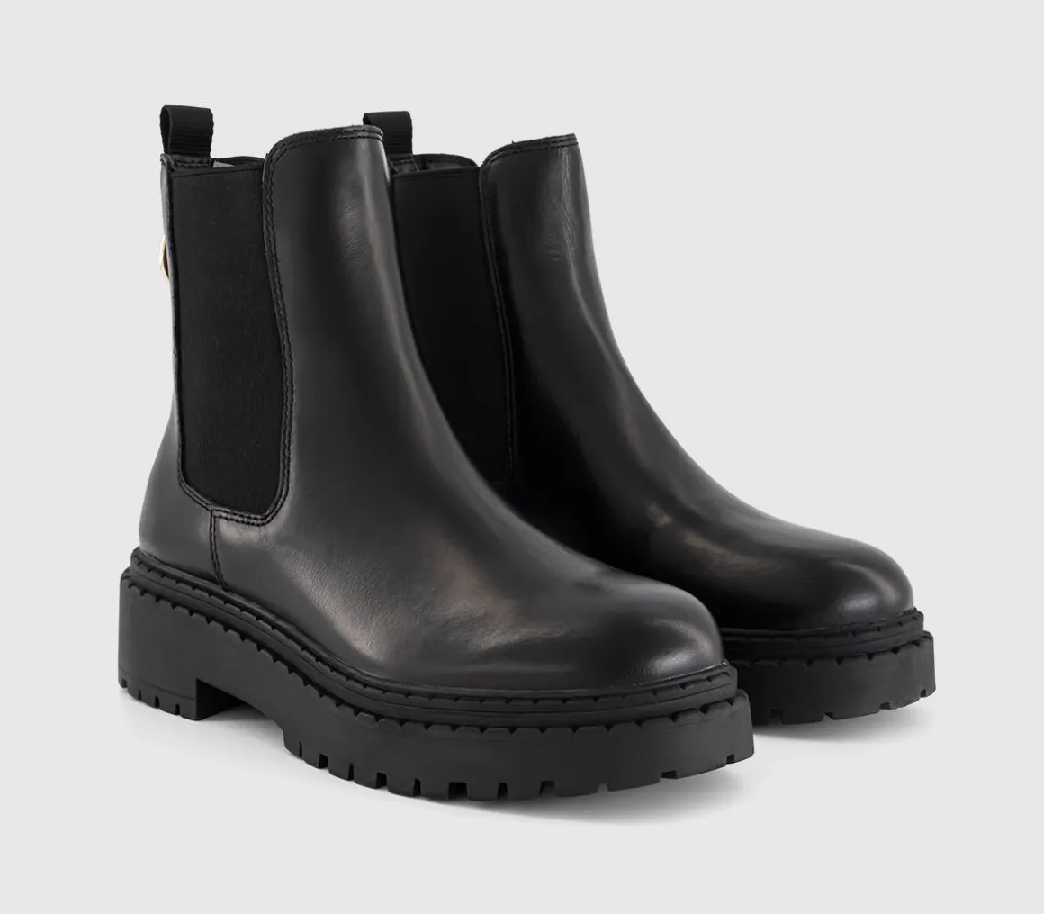 Amber Chunky Chelsea Ankle Boots