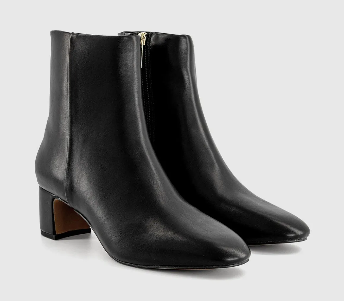 Aniston Block Heel Ankle Boots