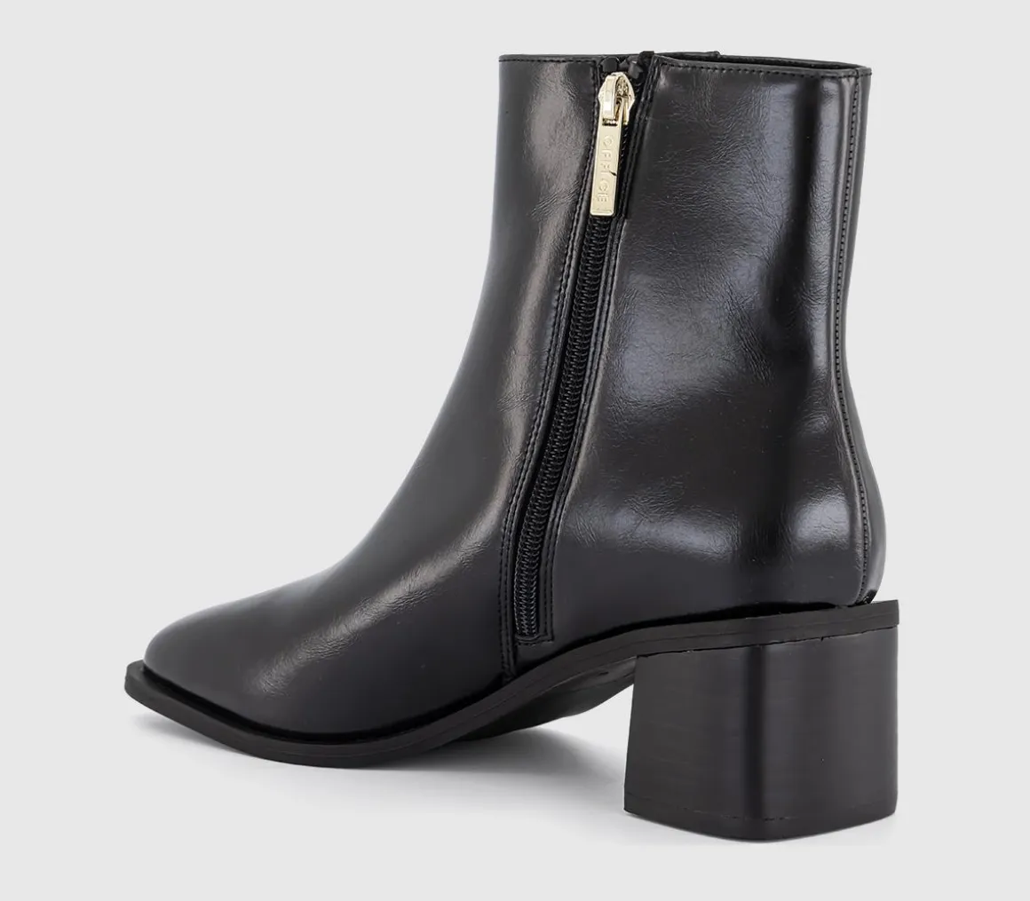 Antonia Block Heel Ankle Boots