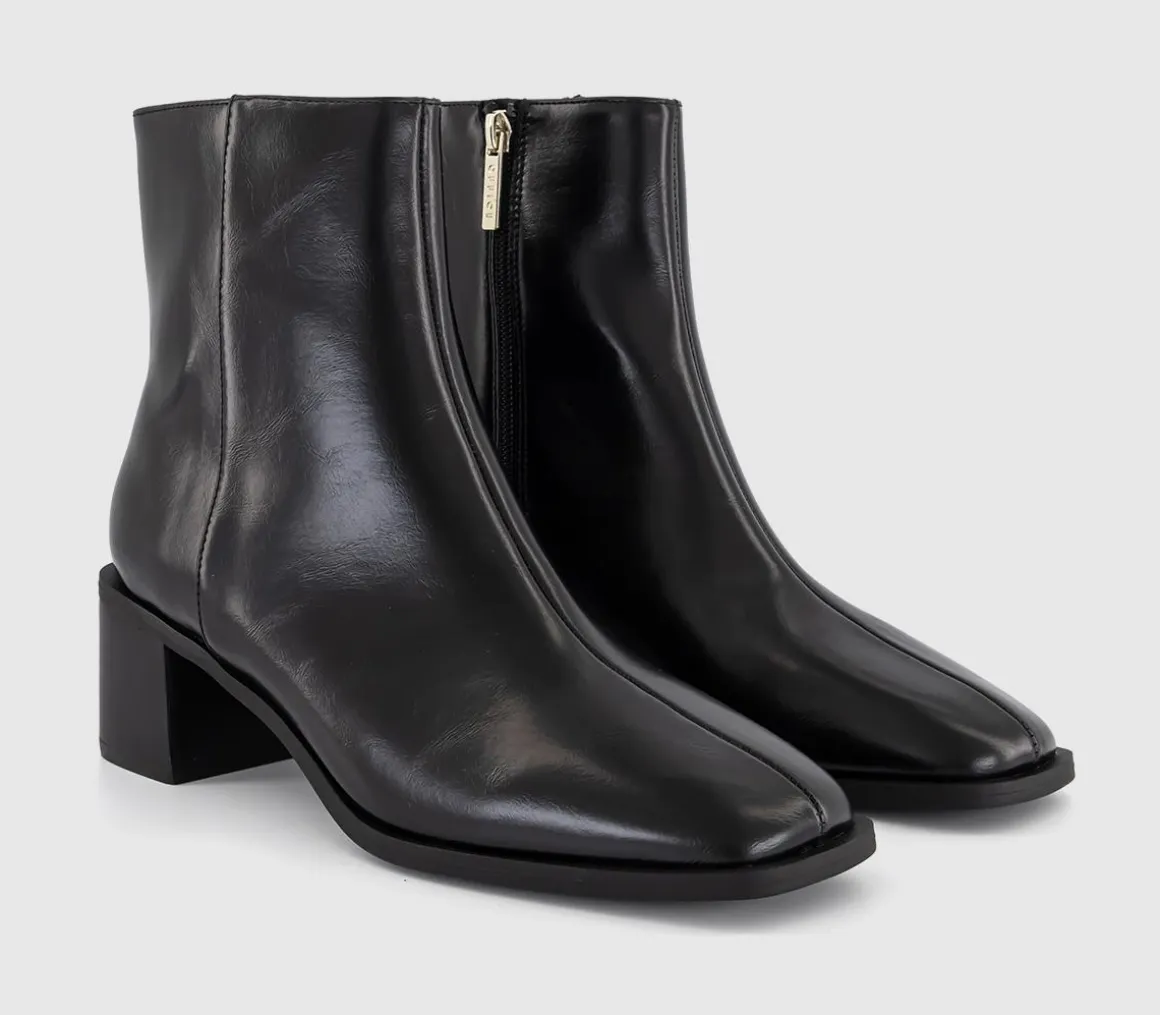 Antonia Block Heel Ankle Boots