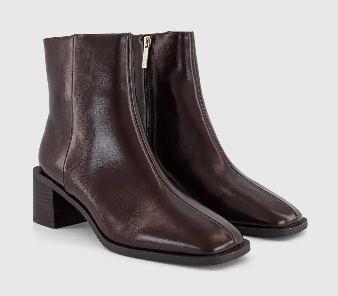 Antonia Block Heel Ankle Boots