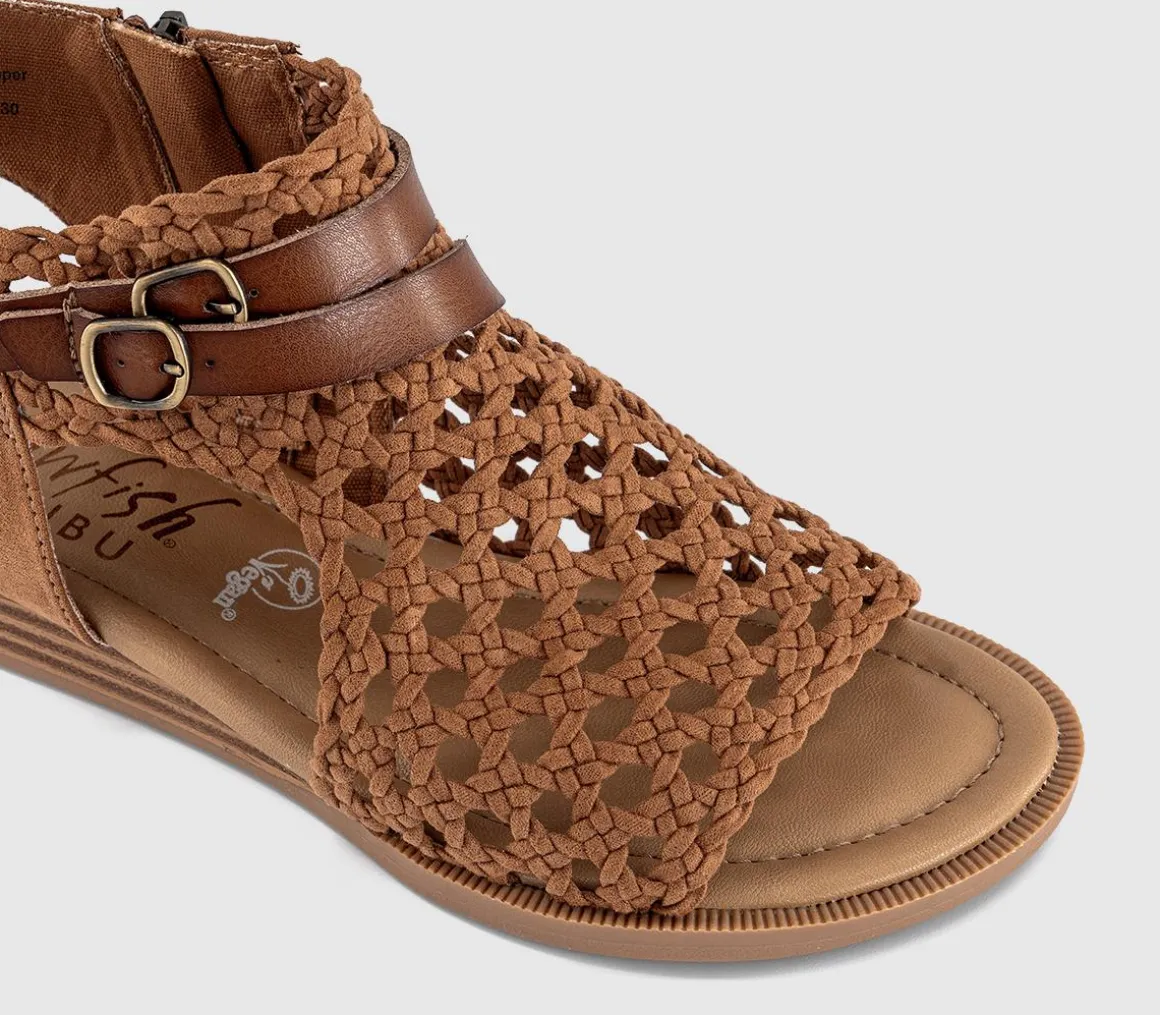 Anuella Raffia Sandals