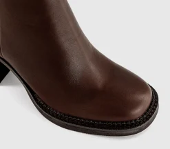 Apollo Heeled Platform Ankle Boots