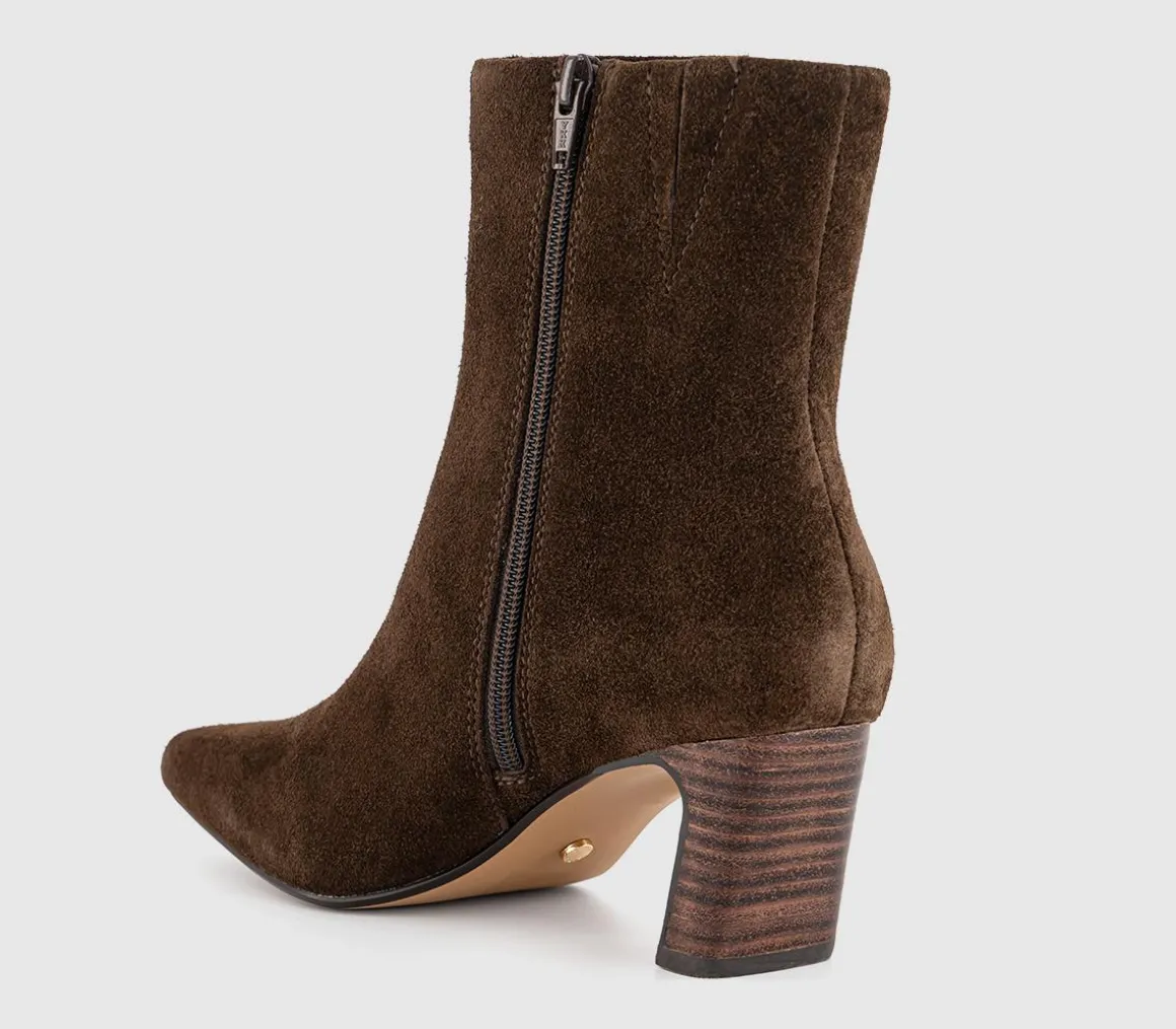 Arabella Set Back Heel Ankle Boots