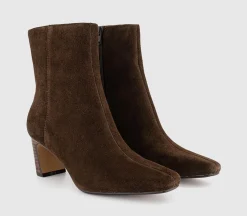 Arabella Set Back Heel Ankle Boots