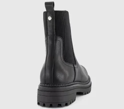 Arielle Ribbed Chelsea Boots