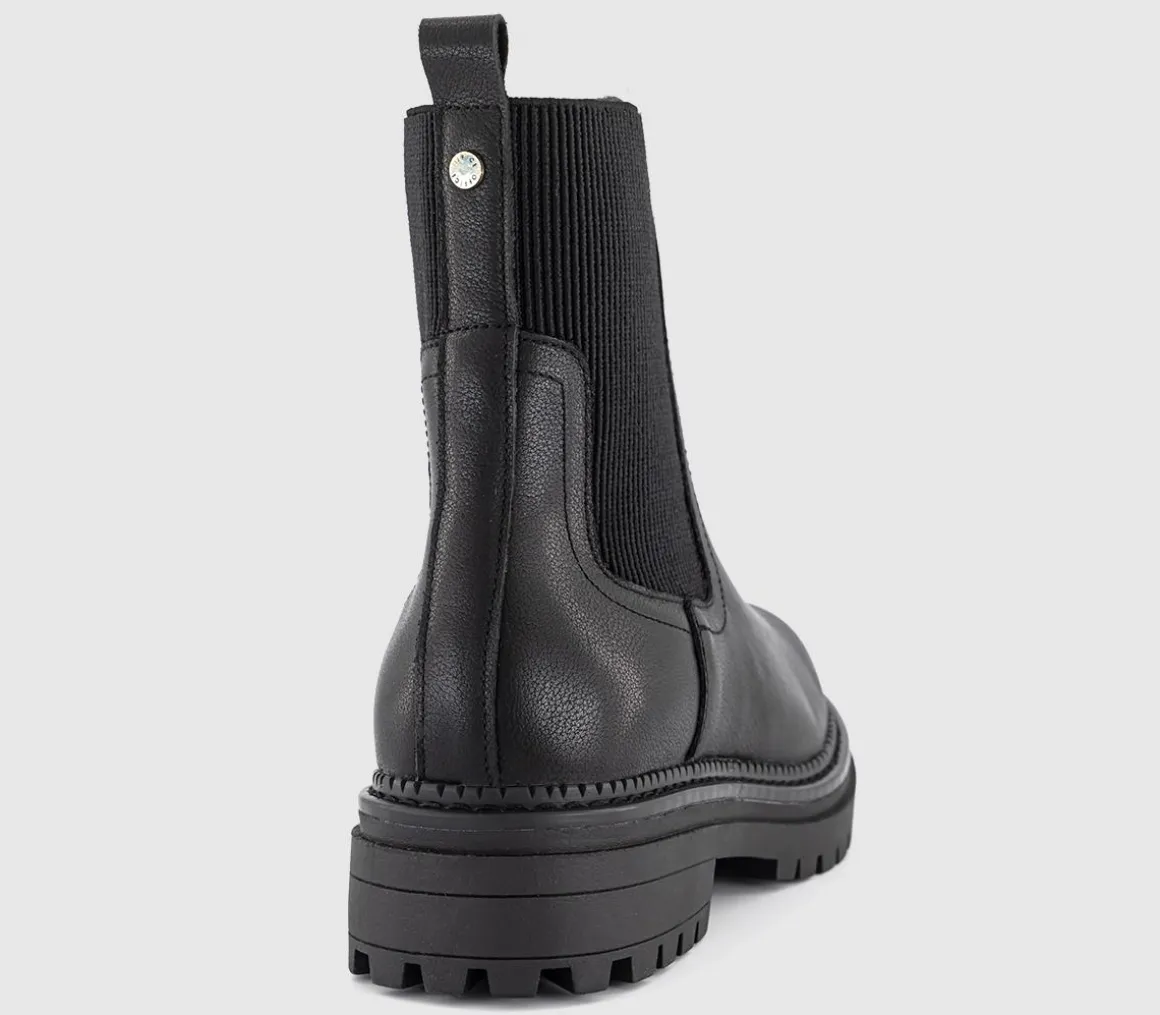 Arielle Ribbed Chelsea Boots