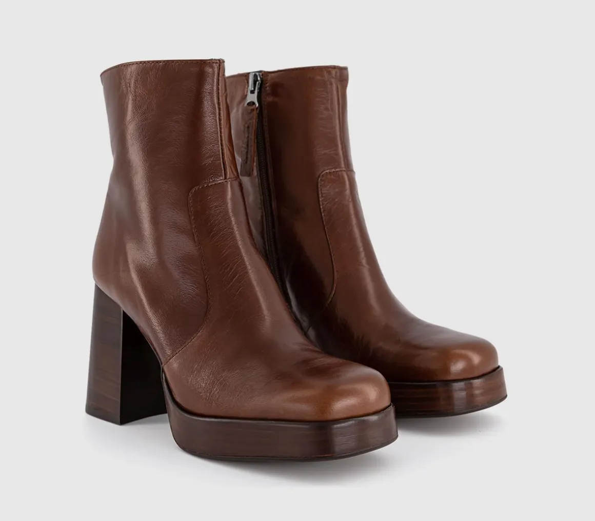 Arlo Heeled Platform Boots