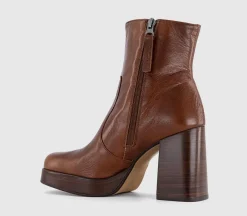 Arlo Heeled Platform Boots