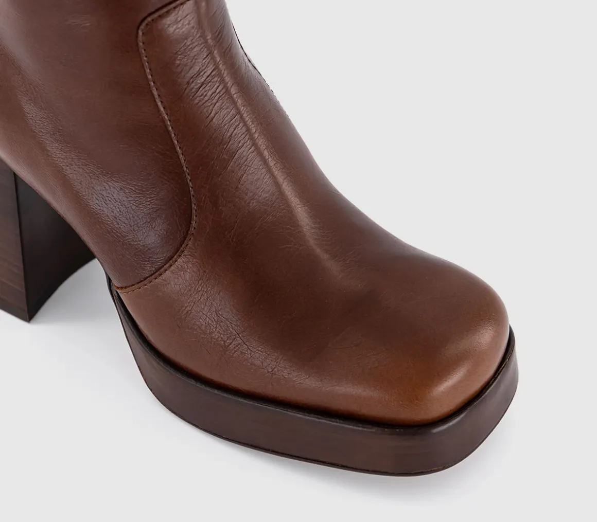 Arlo Heeled Platform Boots