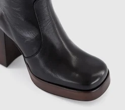 Arlo Heeled Platform Boots