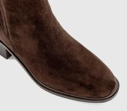 Arrow Covered Gusset Ankle Boots