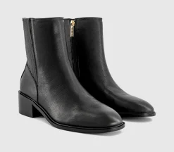 Arrow Covered Gusset Ankle Boots