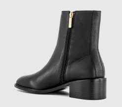 Arrow Covered Gusset Ankle Boots