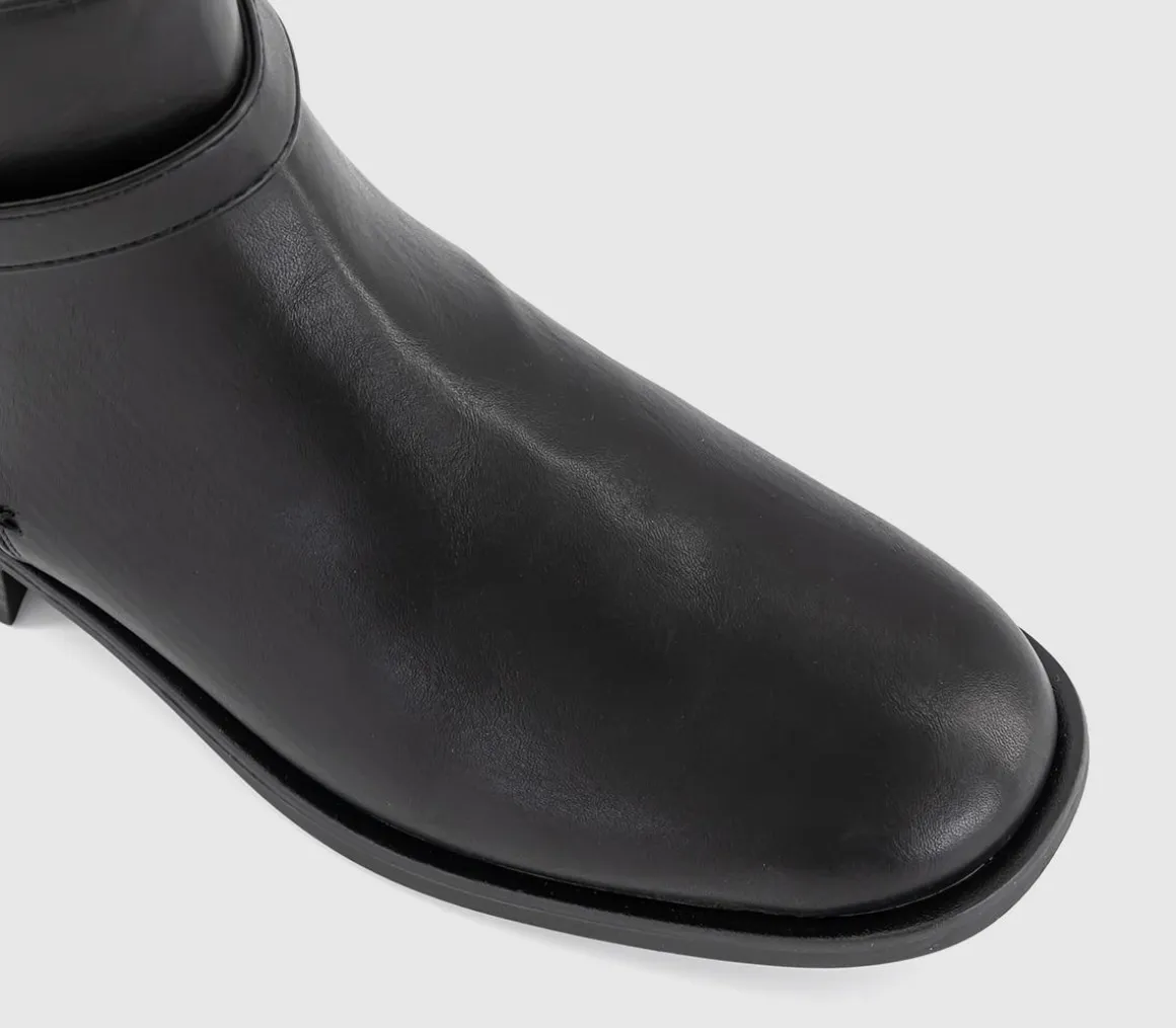 Athens Buckle Strap Ankle Boots