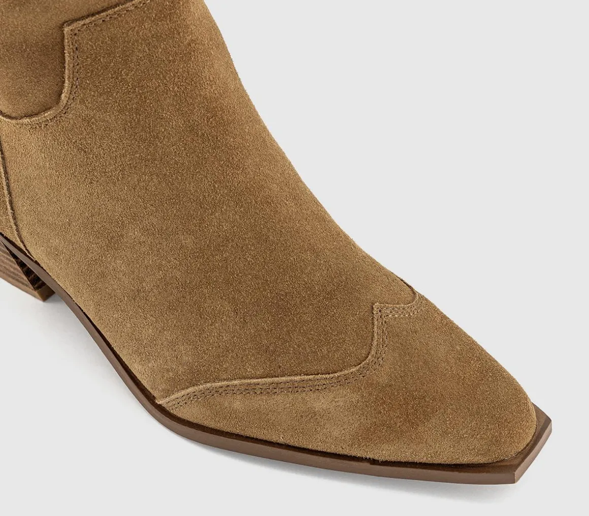 Atlanta Western Ankle Boots