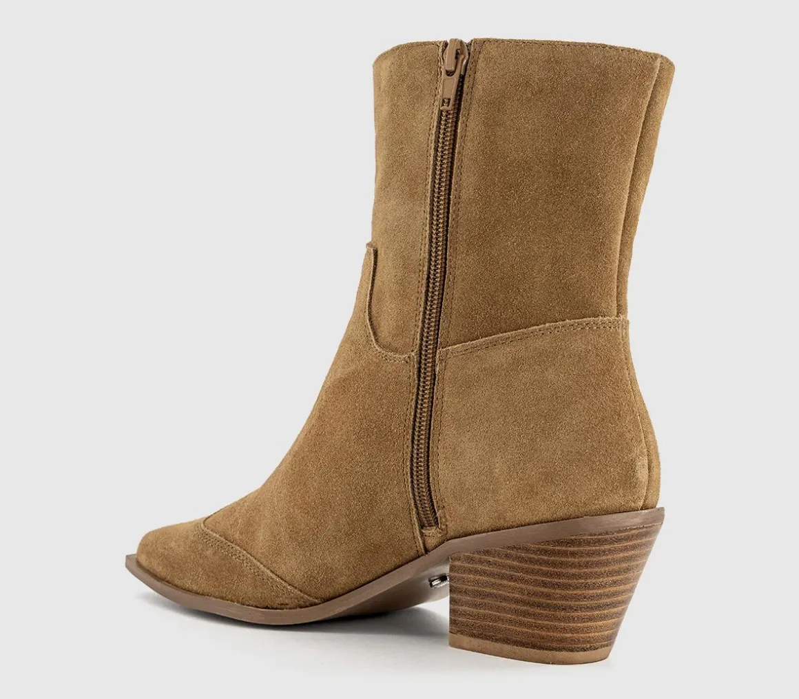 Atlanta Western Ankle Boots