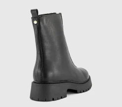 Atticus Front Zip Chunky Boots
