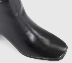 Ava Block Heel Ankle Boots