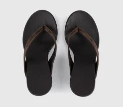 Avanti Toe Post Wedge Heels